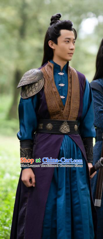 Chinese Ancient Swordsman Clothing Drama The Romance of Hua Rong Prince Jin Yiwen Costumes