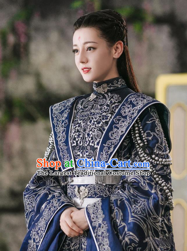 Chinese Ancient Queen Drama Sansheng Sanshi Pillow Eternal Love of Dream Bai Fengjiu Wedding Costumes Complete Set