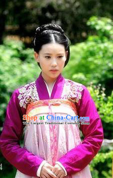 Chinese Ancient Princess Costumes Garment and Headpieces Drama The Empress Court Maid Dress Apparels