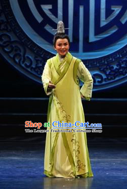 The Love of Maritime Silk Road Chinese Yue Opera Xiaosheng Costumes and Headwear Shaoxing Opera Garment Young Male Scholar He Chunlin Apparels