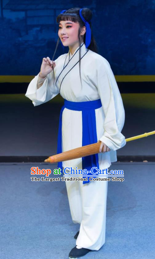 Xianglian Case Chinese Yue Opera Young Boy Garment Costumes and Headwear Shaoxing Opera Livehand Apparels