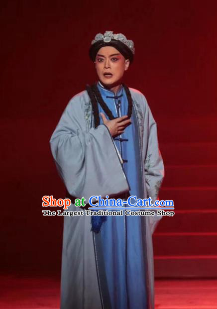 Rong Bao Zhai Chinese Kun Opera Young Male Apparels and Headwear Garment Costumes Kunqu Opera Shopkeeper Yin Jie Clothing