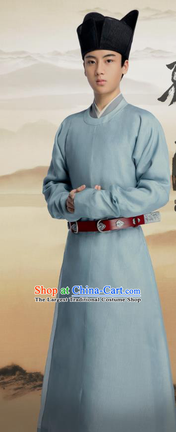 Chinese Ancient Servant Clothing Historical Drama Serenade of Peaceful Joy Song Dynasty Court Eunuch Liang Huaiji Costumes and Headwear