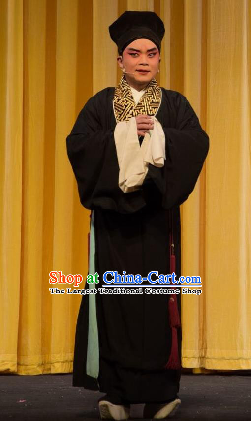 Fifteen Strings of Cash Chinese Shanxi Opera Niche Apparels Costumes and Headpieces Traditional Jin Opera Young Male Garment Xiaosheng Clothing