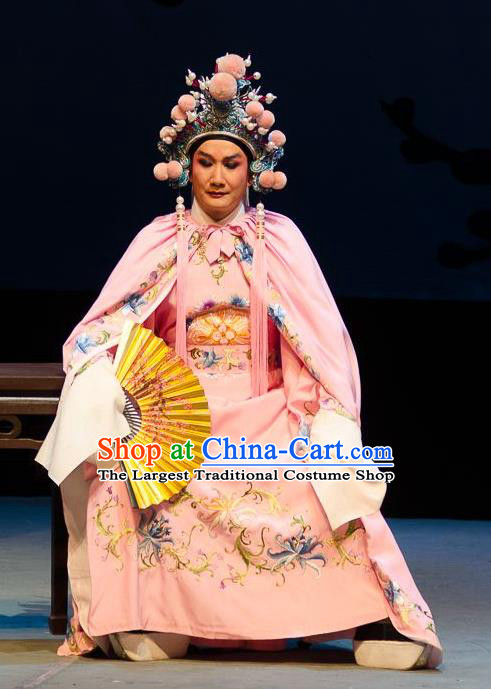 Yuan Yang Sword Chinese Guangdong Opera Niche Apparels Costumes and Headpieces Traditional Cantonese Opera Young Male Garment Childe Li Zhijian Clothing