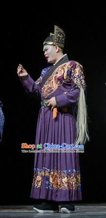 Chinese Traditional Ming Dynasty Eunuch Clothing Stage Performance Historical Drama Apparels Costumes Ancient Court Servant Garment and Headwear