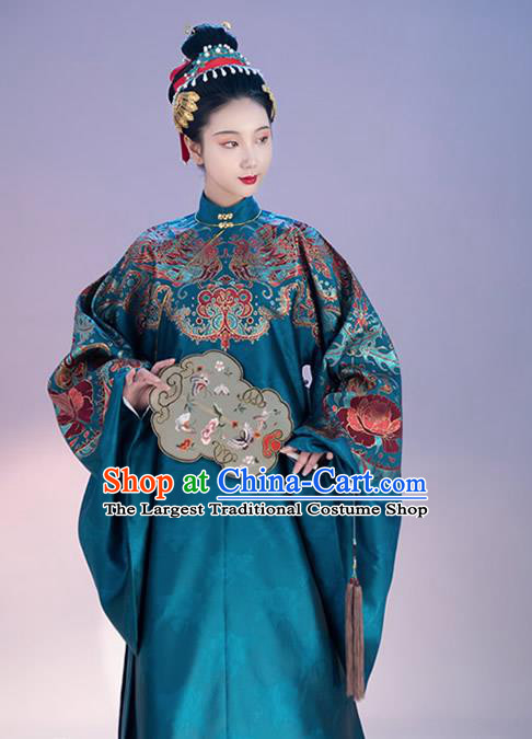 China Traditional Ming Dynasty Court Beauty Historical Clothing Ancient Imperial Consort Costumes Complete Set