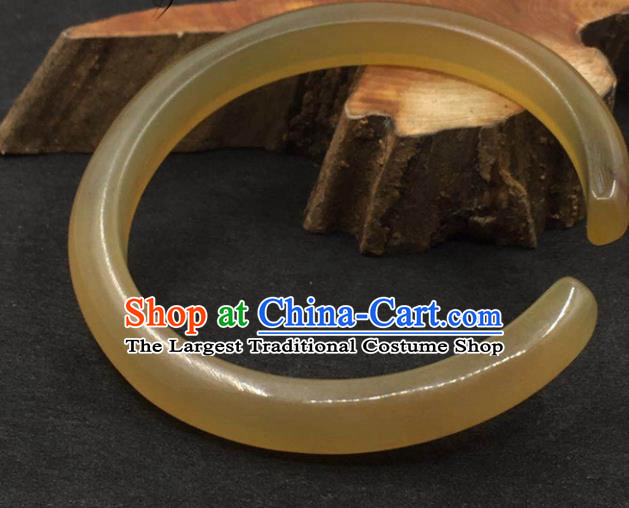 China National Bracelet Handmade Jewelry Accessories Traditional Sheep Horn Bangle