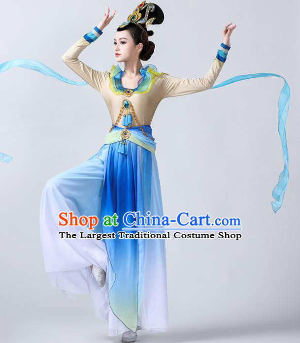 China Spring Festival Gala Dance Stage Performance Outfits Traditional Flying Apsaras Dance Costume Classical Dance Clothing