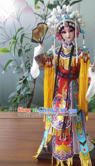 Handmade China Traditional Peking Opera Doll Beijing Silk Figurine - Yang Yuhuan