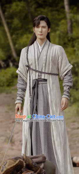 Chinese Drama The Long Ballad Situ Langlang Clothing Ancient Swordsman Garment Costumes Traditional Hanfu Apparels