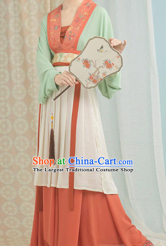 China Song Dynasty Historical Clothing Ancient Young Female Hanfu Costumes