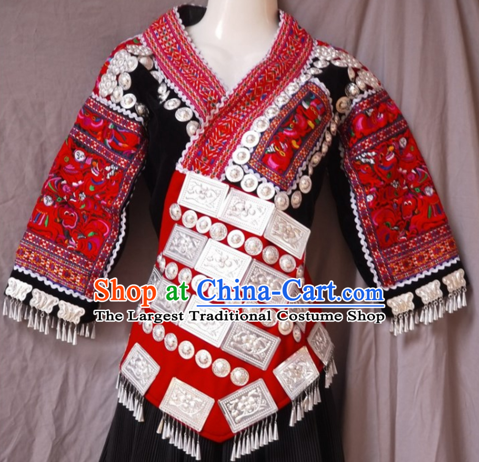 Chinese Traditional Miao Garment