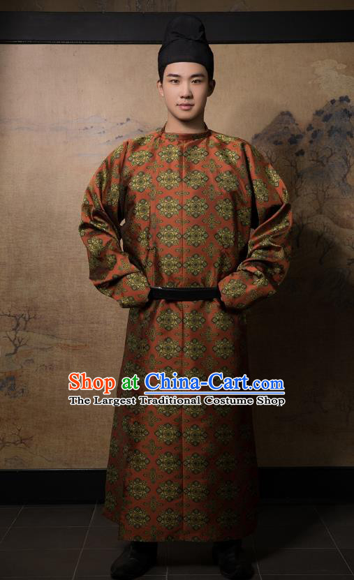 China Traditional Tang Dynasty Noble Childe Hufu Clothing Ancient Young Male Costume