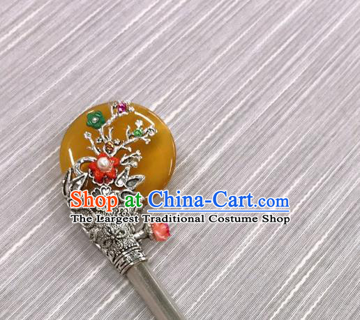 Korea Traditional Wedding Hair Accessories Stage Performance Hair Stick Korean Court Bride Hairpin