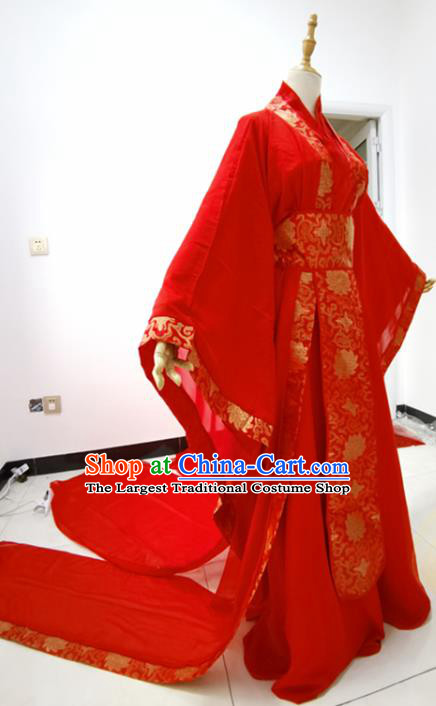 Chinese Ancient Childe Wedding Garment Costumes Cosplay Swordsman Jiang Cheng Hanfu Clothing Traditional Han Dynasty Prince Apparels