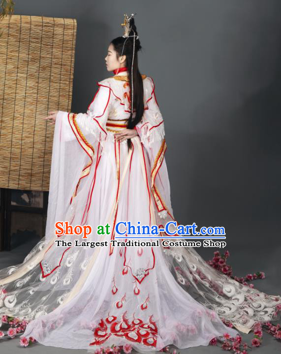 Chinese Ancient Noble King Wedding Hanfu Clothing Traditional Cosplay Crown Prince Xie Lian Garment Costumes