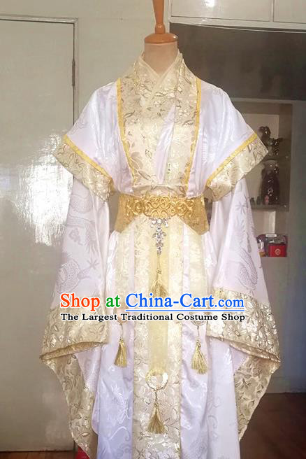 Chinese Ancient Emperor Hanfu Clothing Drama Cosplay Han Dynasty Monarch Garment Costumes