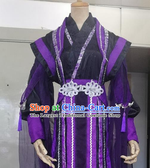 Chinese Drama Cosplay Apparels Ming Dynasty Young Knight Garment Costumes Ancient Swordsman Hanfu Clothing