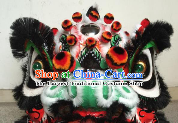 China Lion Dancing Competition Lion Head Lion Dance Fur Costumes Southern Lion Performance Uniforms