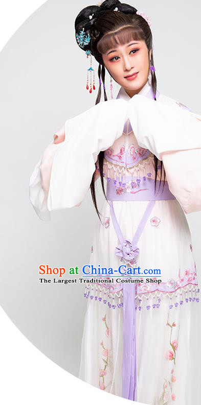 Chinese Ancient Noble Beauty Dress Beijing Opera Hua Tan Garment Costumes Huangmei Opera Diva Clothing