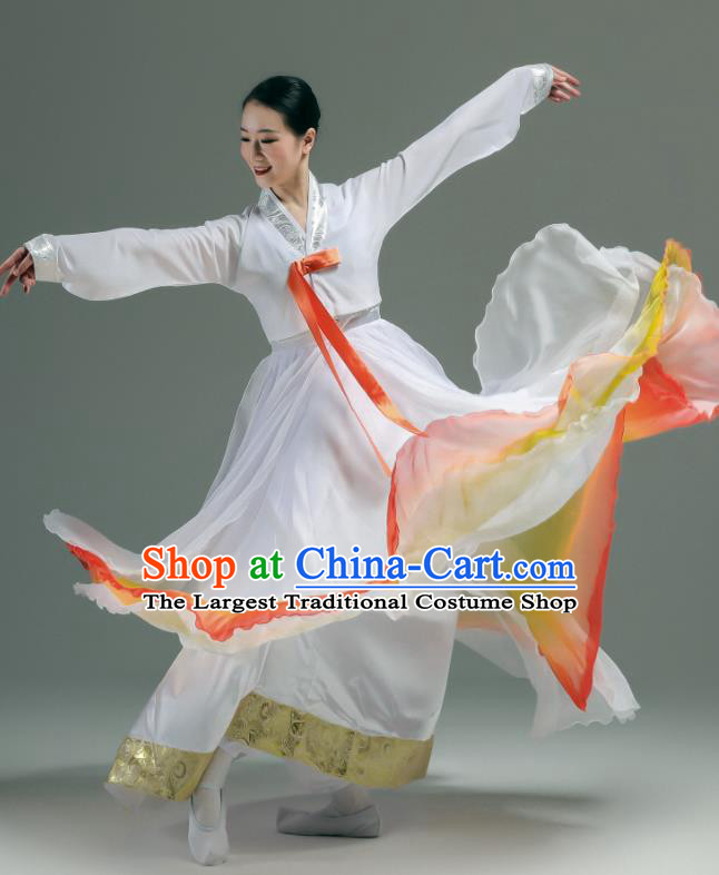 China Woman Dance Uniforms Korean Dance Fashion Classical Dance Clothing Women Stage Performance Costumes