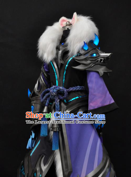 Custom Honor of Kings Swordsman Garment Costumes Game Role Li Bai Suits Cosplay General Clothing