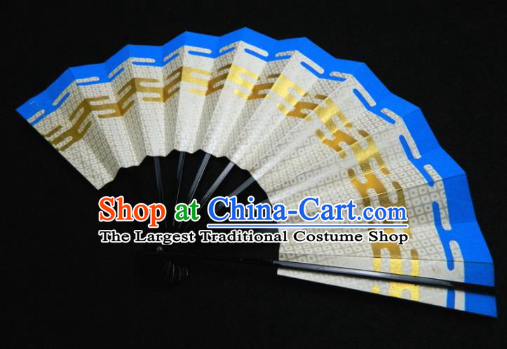 Japan Kimono Performance Accordion Geisha Dance Folding Fan Traditional Court Fan Handmade Craft Fans