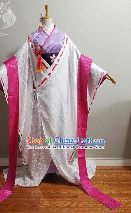 China Traditional Stage Performance Clothing Cosplay Empress Garment Costumes Ancient Queen Dress Outfits