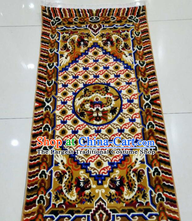 Tibetan Five Dragons Rug Chinese Handmade Rug