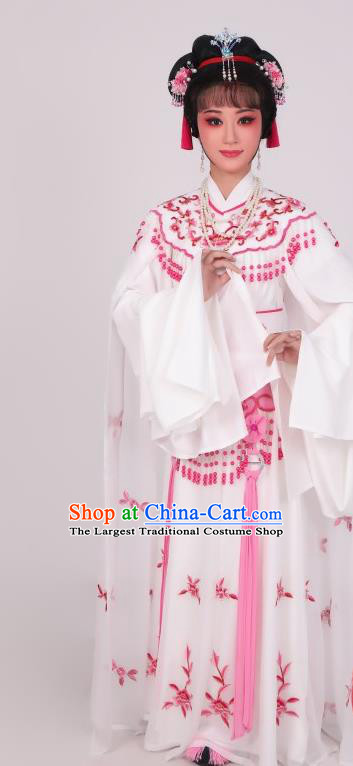 Chinese Peking Opera Hua Tan Garment Costumes Traditional Cantonese Opera Meng Lijun Dress Ancient Princess Clothing