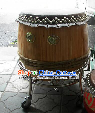 Top Dragon Dance Lion Dance Drum and Drum Cart Complete Set