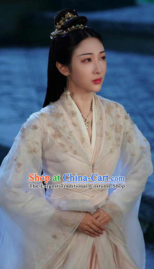 TV Series Ancient Love Poetry Chinese Fairy Jing Zhao Garment Clothing Ancient Princess Dress Costume