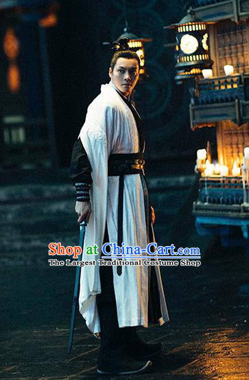 Chinese Ancient Swordsman Clothing Film The Yinyang Master Warrior Ci Mu Costume