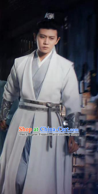 One and Only Chinese TV Series Zhou Sheng Chen Costume Ancient General Clothing Traditional Swordsman Garments
