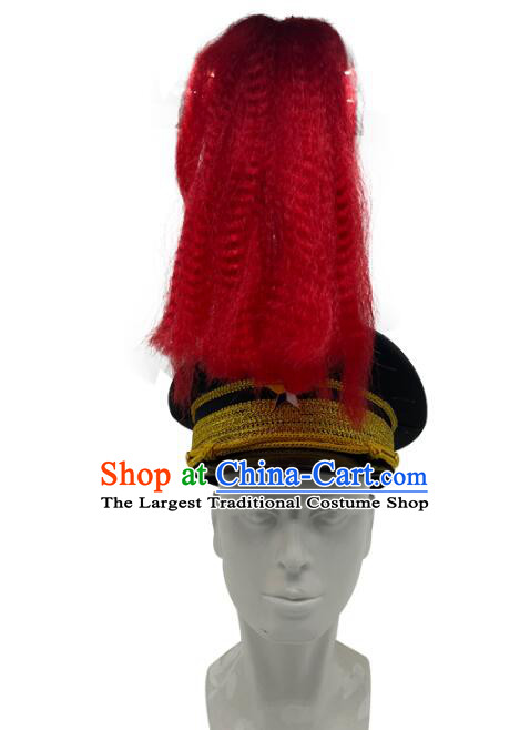 Chinese Yuan Shih Kai Hat Handmade Commander Headpiece Warlord Chief Official Cap