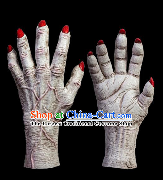 Top Cosplay Demon Prop Halloween Zombie Gloves Fancy Ball Devil Accessories