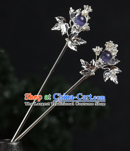 Top Hanfu Hair Jewelries Handmade Hairpins Chinese Ancient Princess Hair Clips