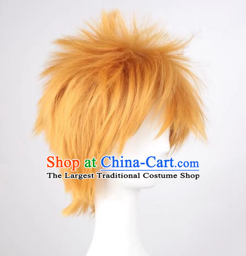 Anime Bleach Kurosaki Ichigo Tutor Colonero Uzumaki Naruto COS Wig