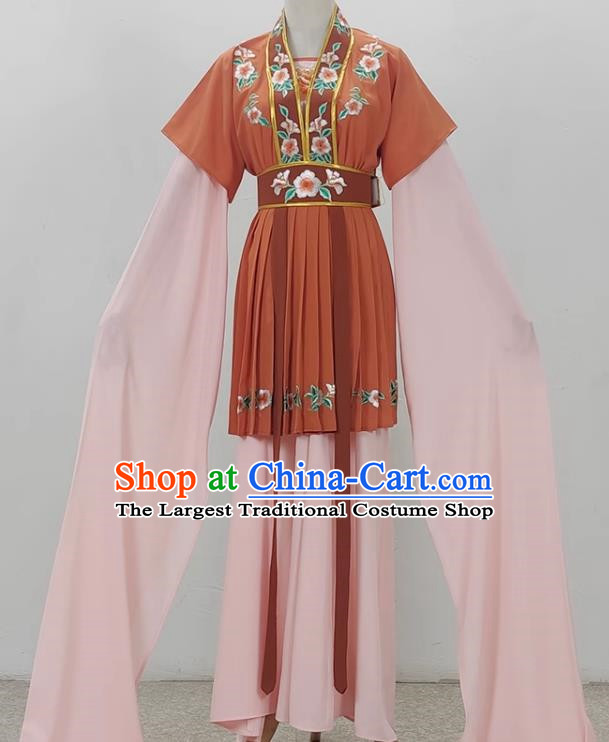 Drama Costumes Ancient Costumes National Operas Yue Opera Huangmei Opera Costumes Qiong Opera Fujian Opera New Style Maid Vests And Waistcoats