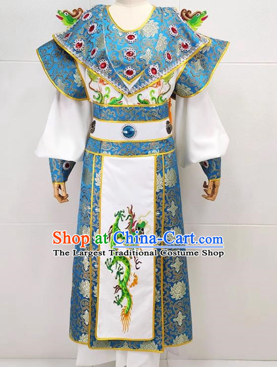 Blue Drama Big Sleeved Xiaosheng Clothes Ancient Costumes Yue Opera Huangmei Opera Costumes Taiwan Costumes Local Ethnic Opera Costumes