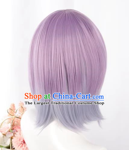 Electric Superman Gullit SSSS.GRIDMAN Shinjou Akane Short Hair Cosplay Full Wig