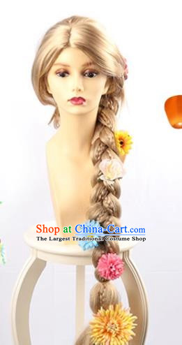 Princess Super Long Braid Anime Cosplay Wig