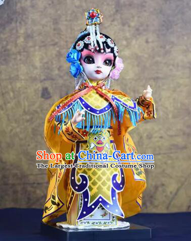 Handmade China Peking Silk Figurine Doll - Farewell My Concubine Yu Ji