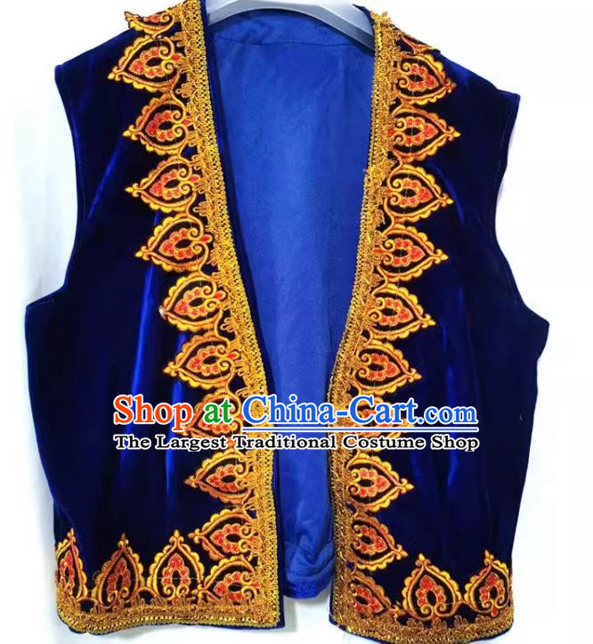 Sapphire China Xinjiang Dance Costume Men Vest