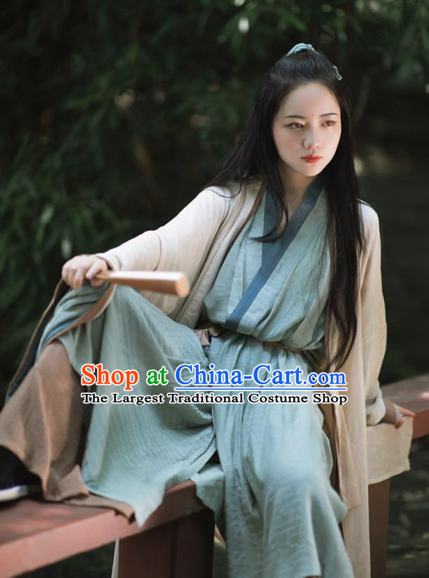 Chinese Ancient Swordsman Clothing China Hanfu Dresses Song Dynasty Costumes for Women for Men