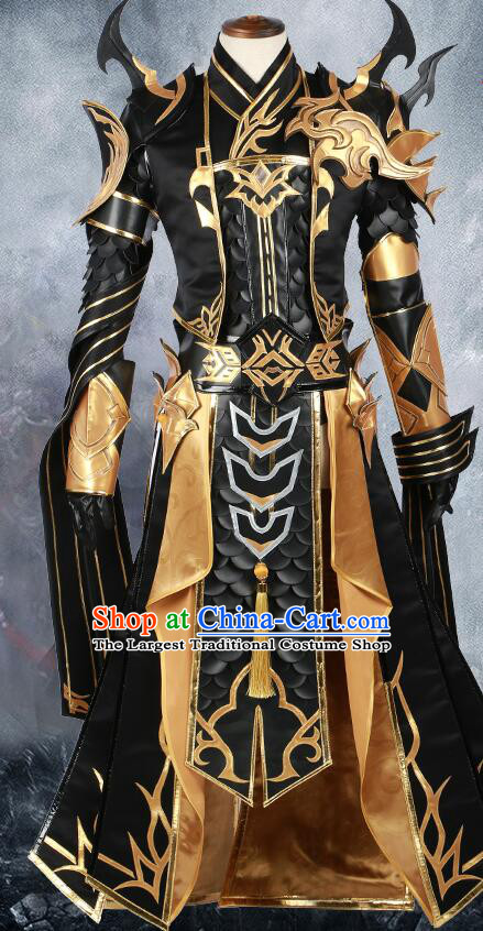 Top Jian Xia Qing Yuan Online Cang Yun Costumes Handmade Cosplay Young Hero Outfit Complete Set