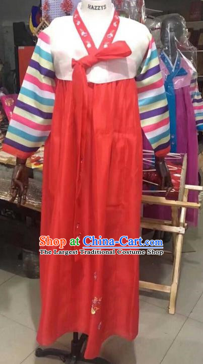 Korean Ethnic Group Hanbok Ethnic Clothing Stage Performances Women's Hanbok