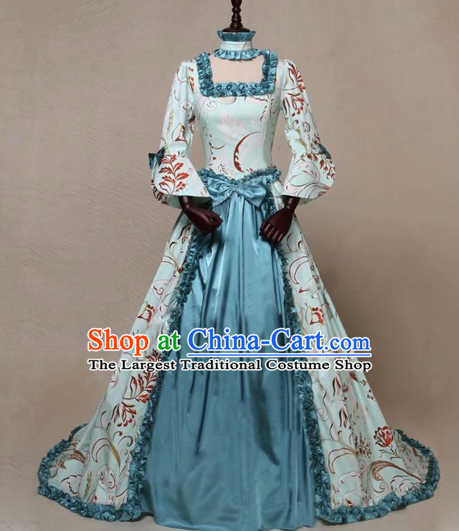 European Medieval Retro Noblewoman Formal Dress A Gown For Women Suitable For Stage Plays