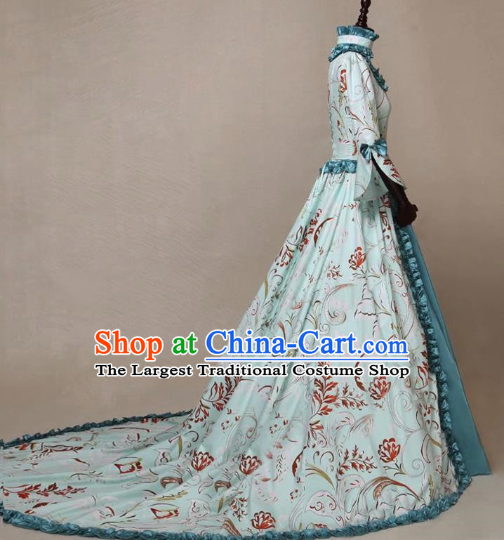 European Medieval Retro Noblewoman Formal Dress A Gown For Women Suitable For Stage Plays